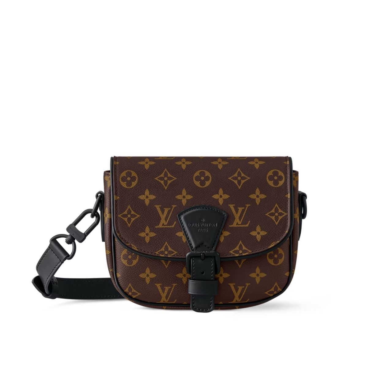 Louis Vuitton Montsouris Messenger PM Monogram Macassar 20cm M47060