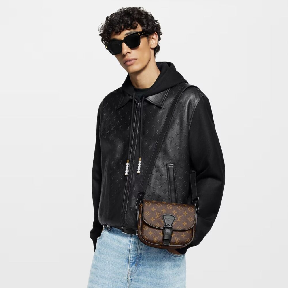 Alternative view of Louis Vuitton Montsouris Messenger PM​ Monogram Macassar 20cm M47060