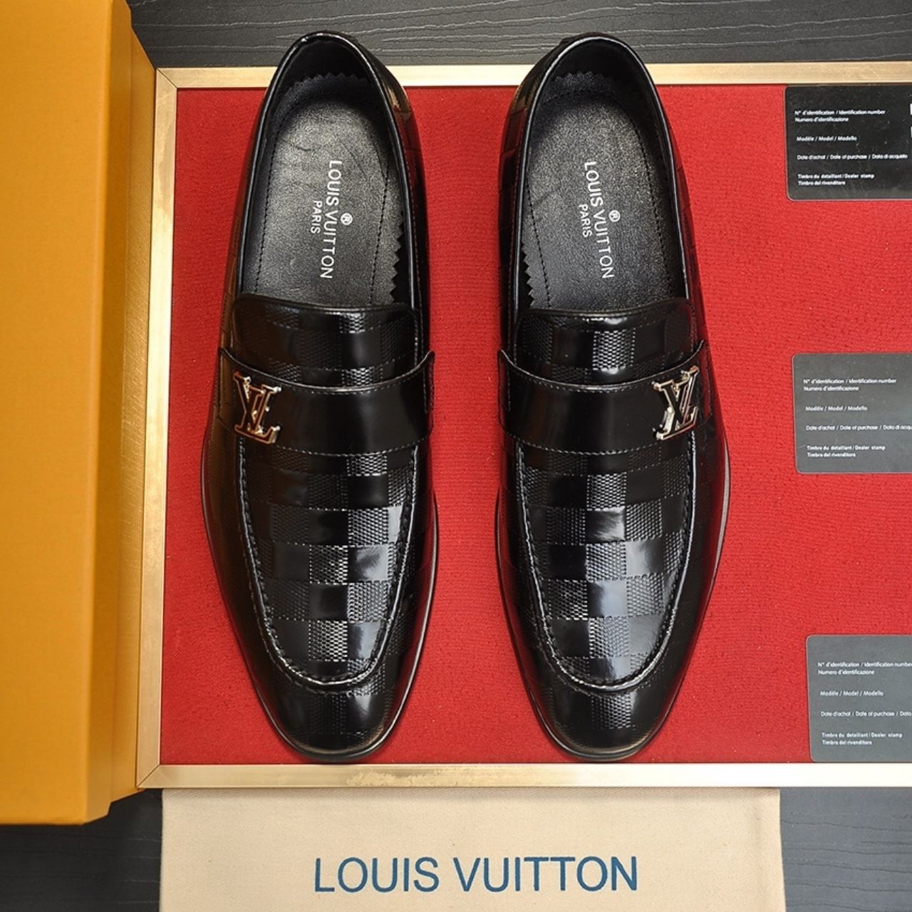 Louis Vuitton Major Loafer Damier Infini Black - Image 4
