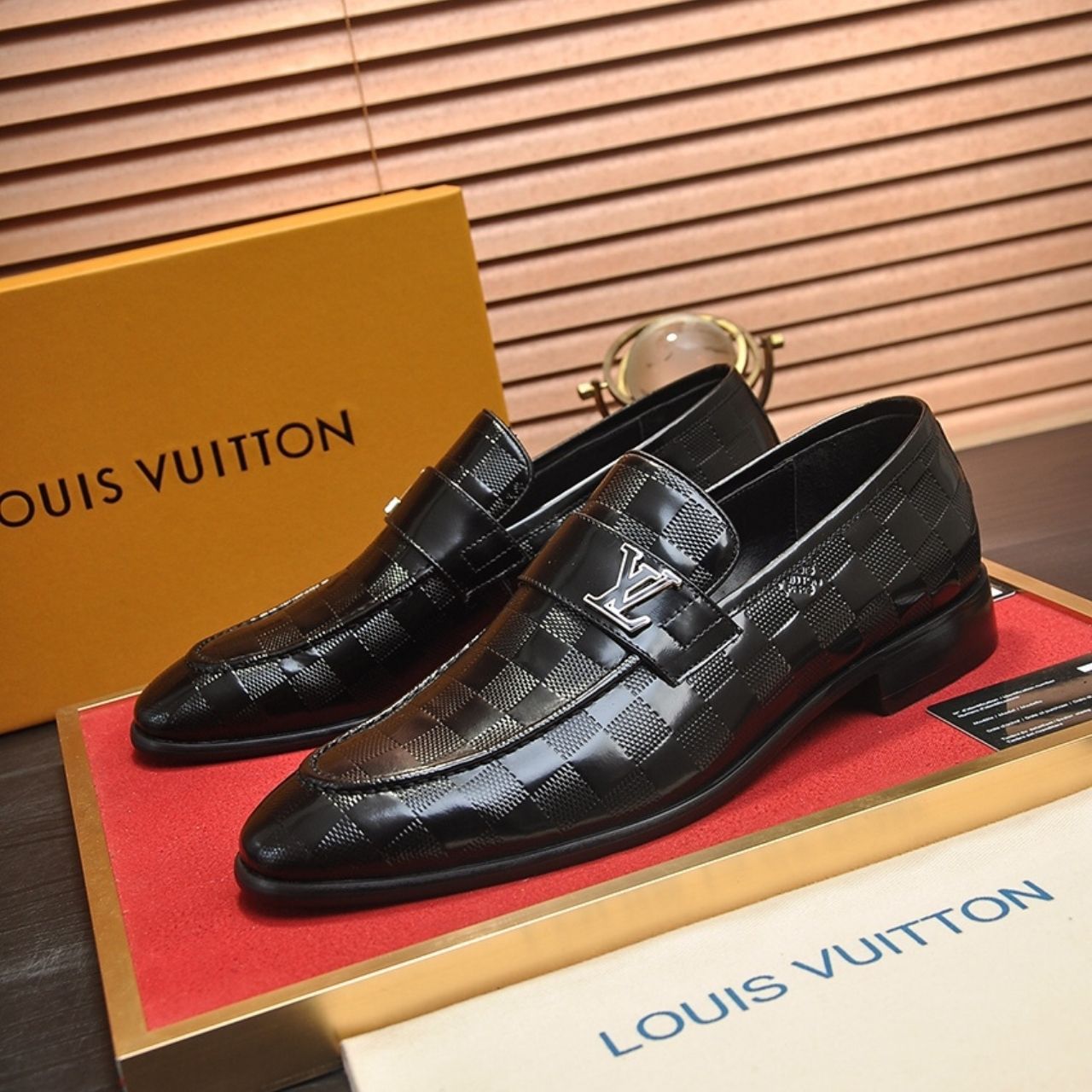 Louis Vuitton Major Loafer Damier Infini Black - Image 3