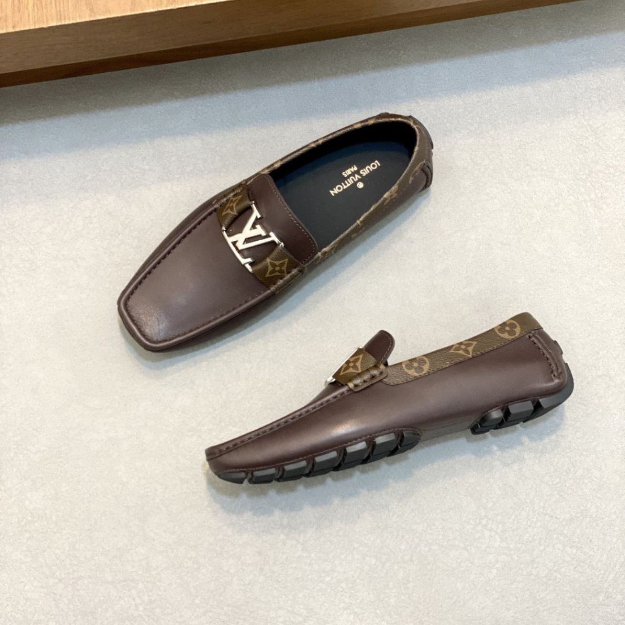 Louis Vuitton Monte Carlo Moccasin Monogram Brown - Image 3