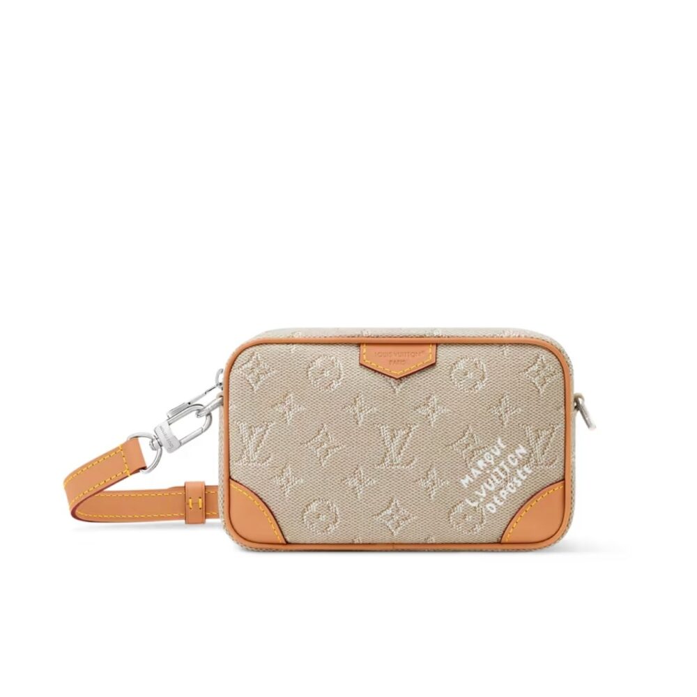 Louis Vuitton Trocadero Wearable Wallet Linen 20cm M27155