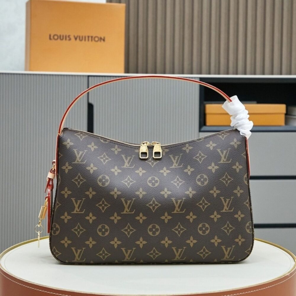 Alternative view of Prestige Edition – Louis Vuitton Slouchy PM Bag Brown 33Cm M11952