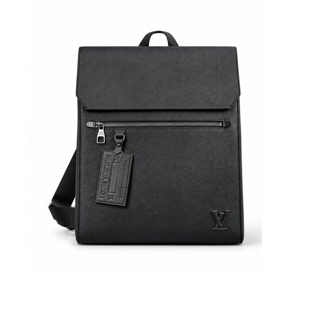 Louis Vuitton Fastline Flap Backpack Black 40cm