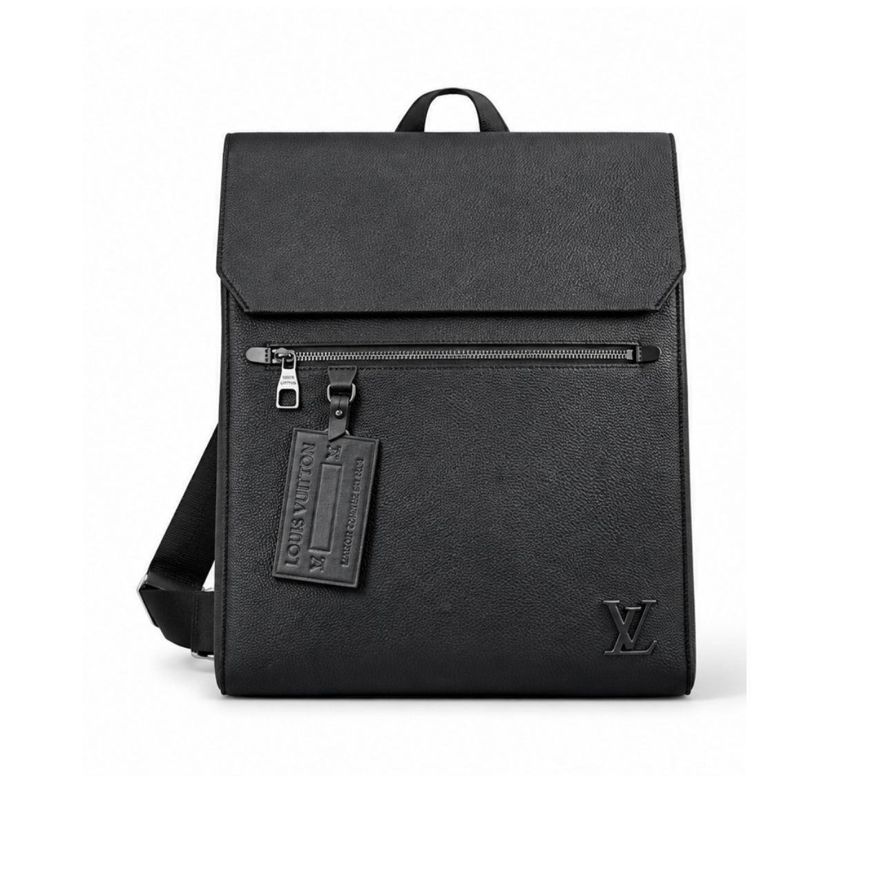 Louis Vuitton Fastline Flap Backpack Black 40cm