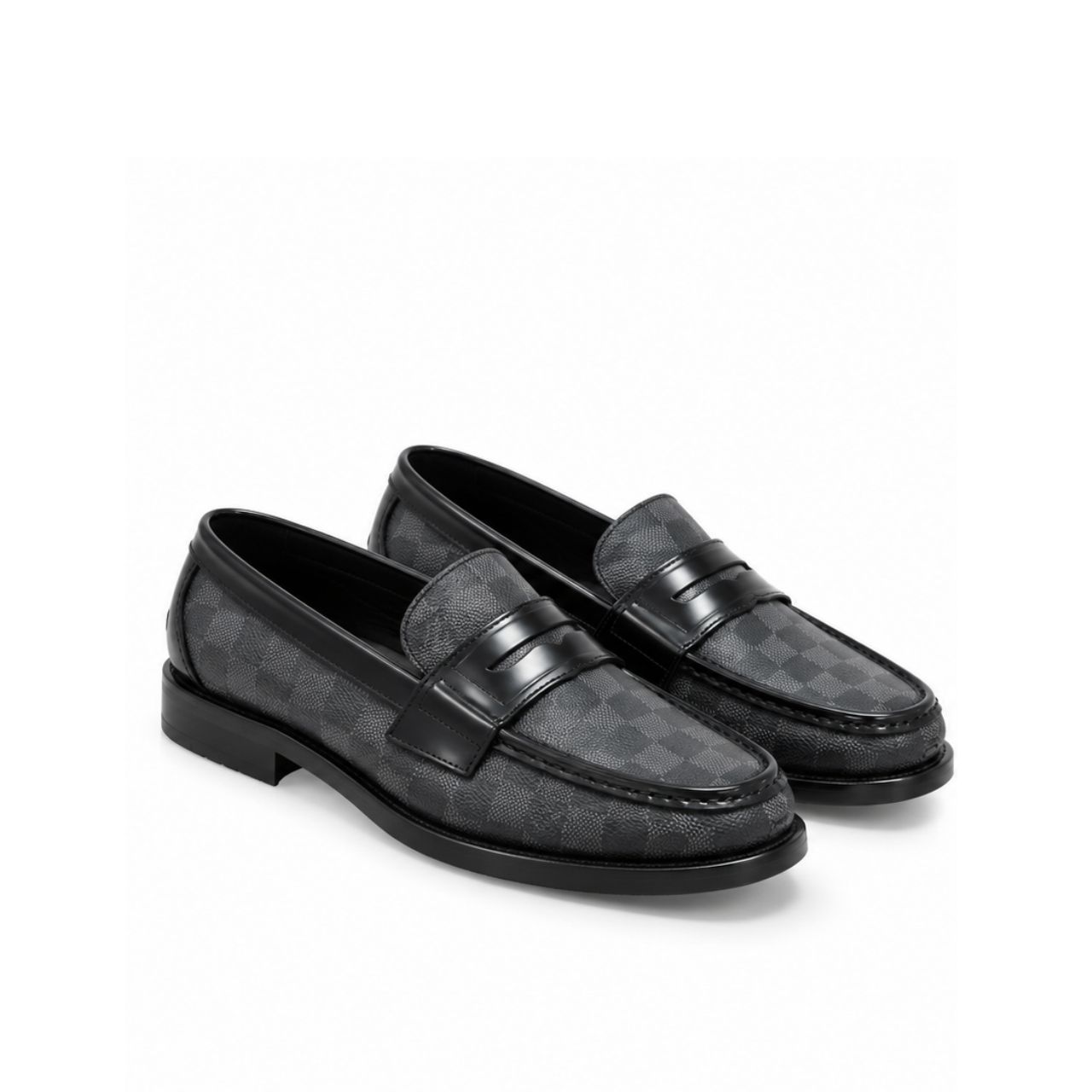 Louis Vuitton Major Loafer Damier Graphite Black