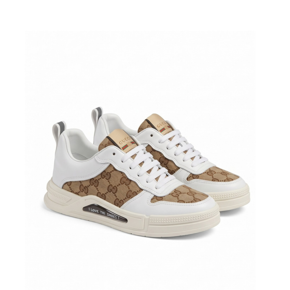 Gucci Re-Web Canvas Sneakers White