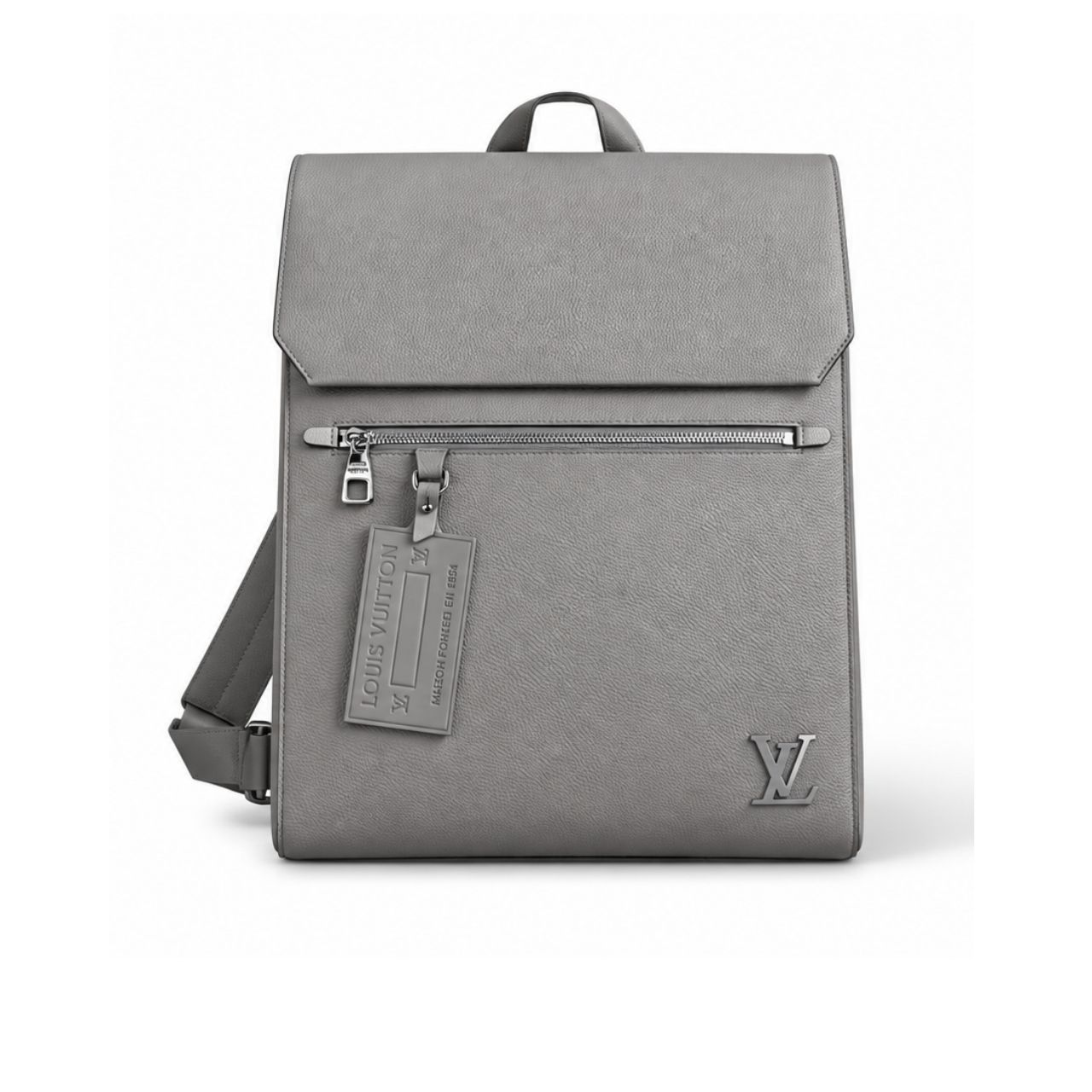 Louis Vuitton Fastline Flap Backpack Gray 40cm