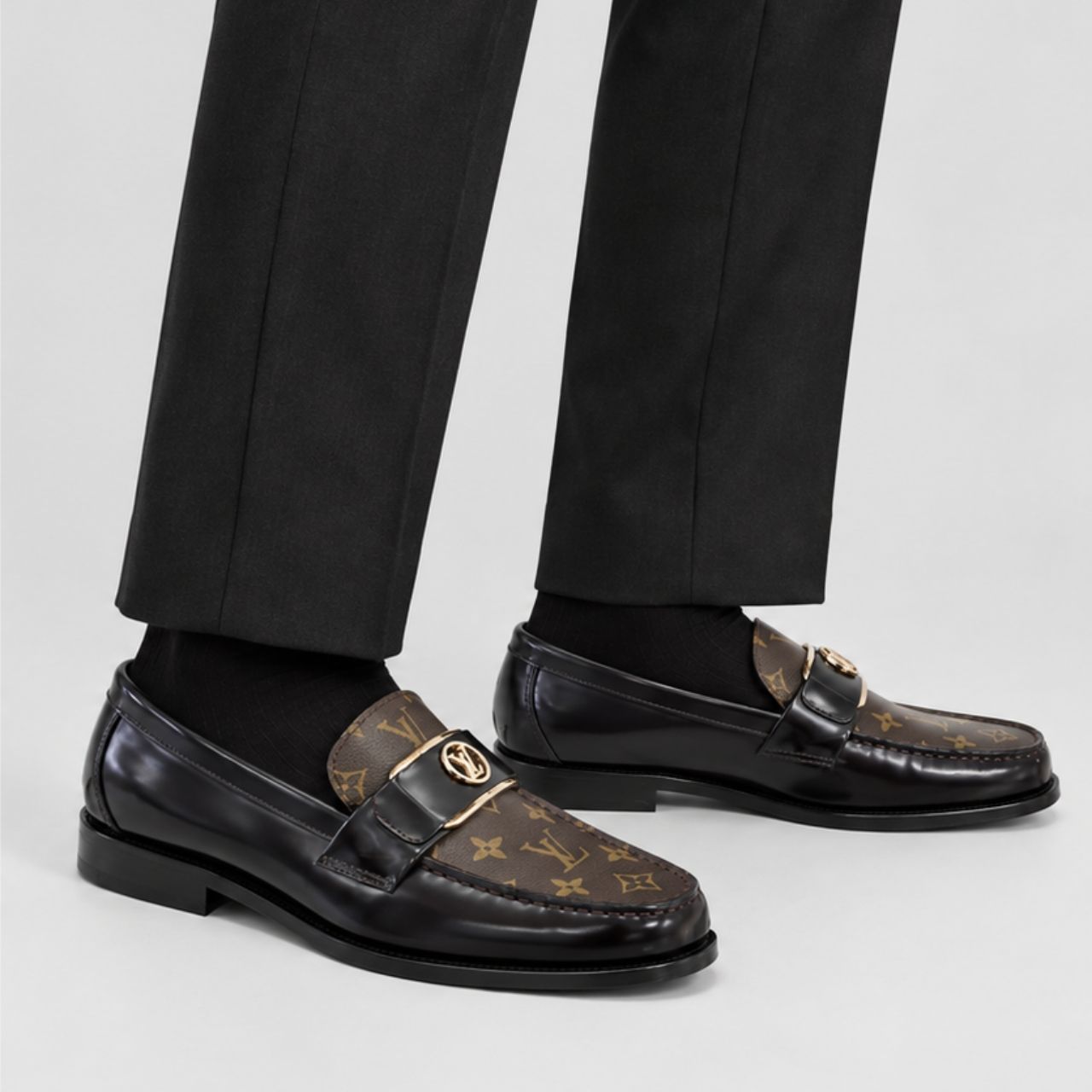 Louis Vuitton Academy Loafers Monogram Brown - Image 2