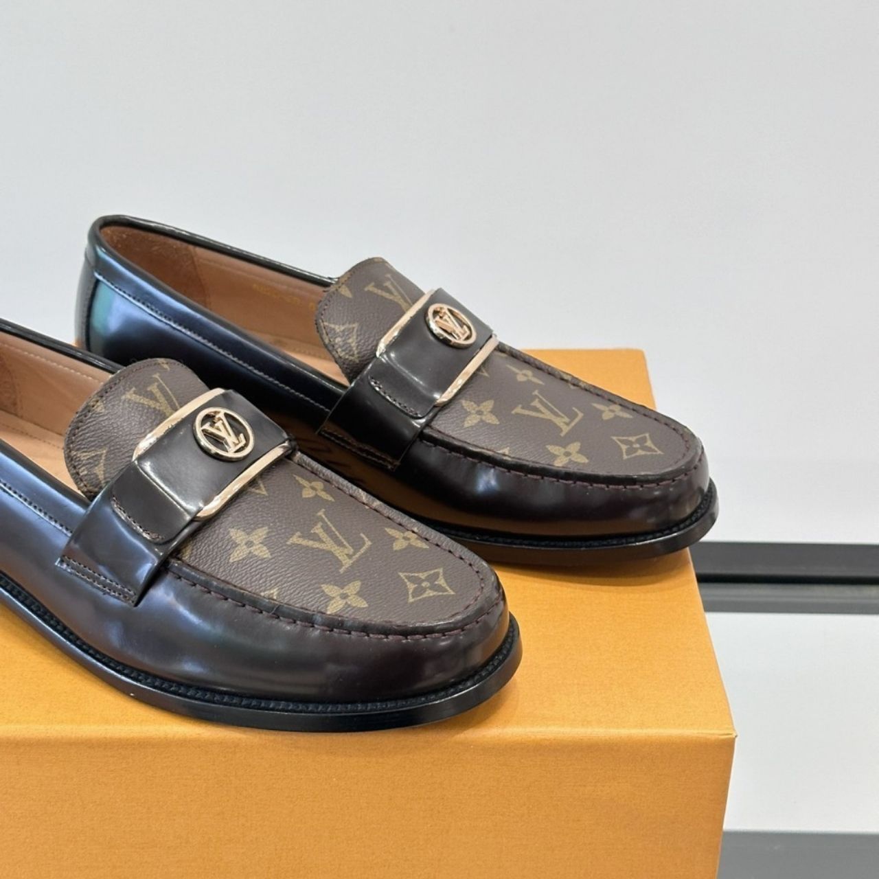 Louis Vuitton Academy Loafers Monogram Brown - Image 8