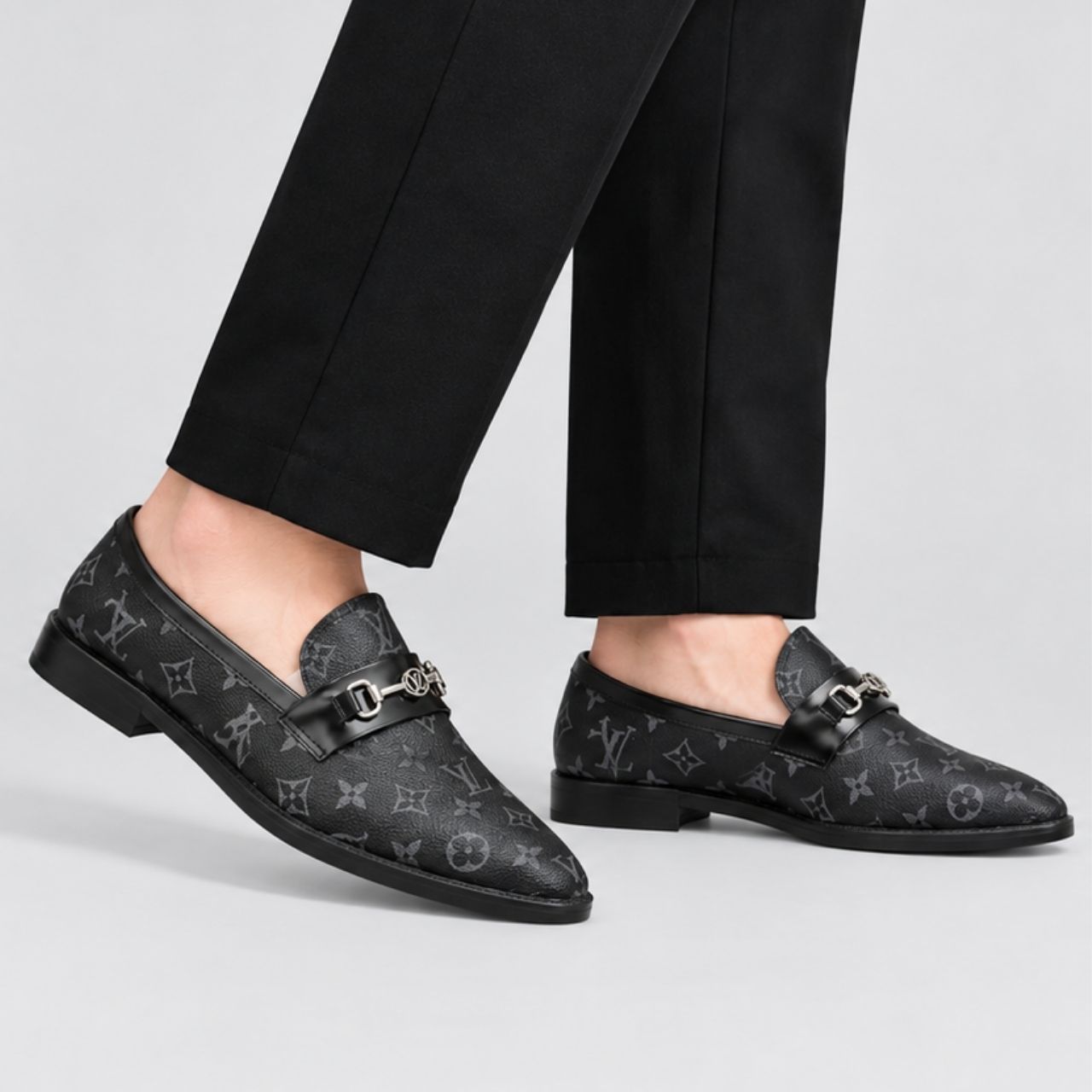 Louis Vuitton Kensington Loafer Monogram Eclipse Black - Image 2