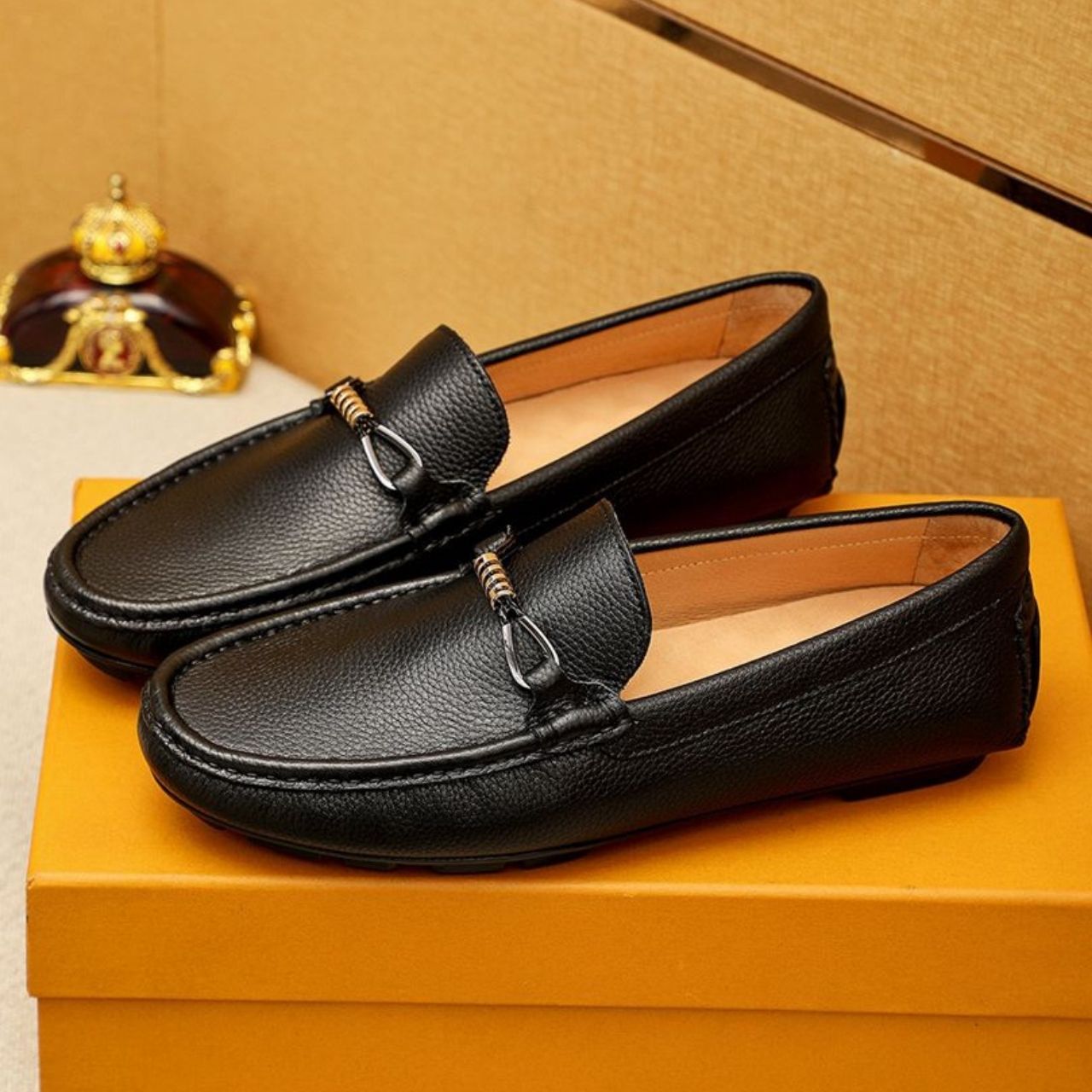 Louis Vuitton Monte Carlo Moccasin Black - Image 5