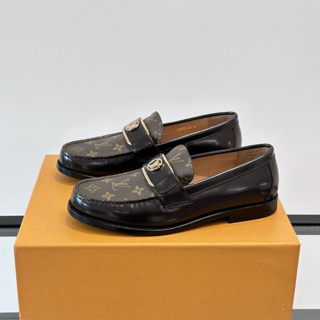 Louis Vuitton Academy Loafers Monogram Brown - Image 5