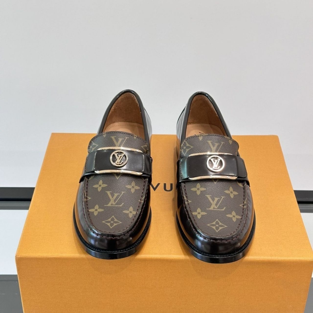 Louis Vuitton Academy Loafers Monogram Brown - Image 4