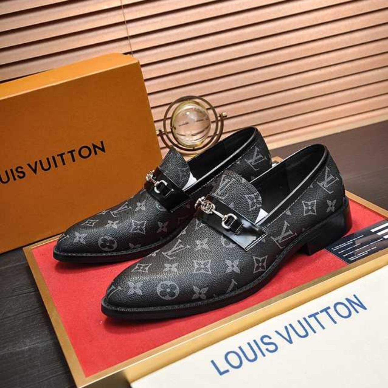 Louis Vuitton Kensington Loafer Monogram Eclipse Black - Image 7