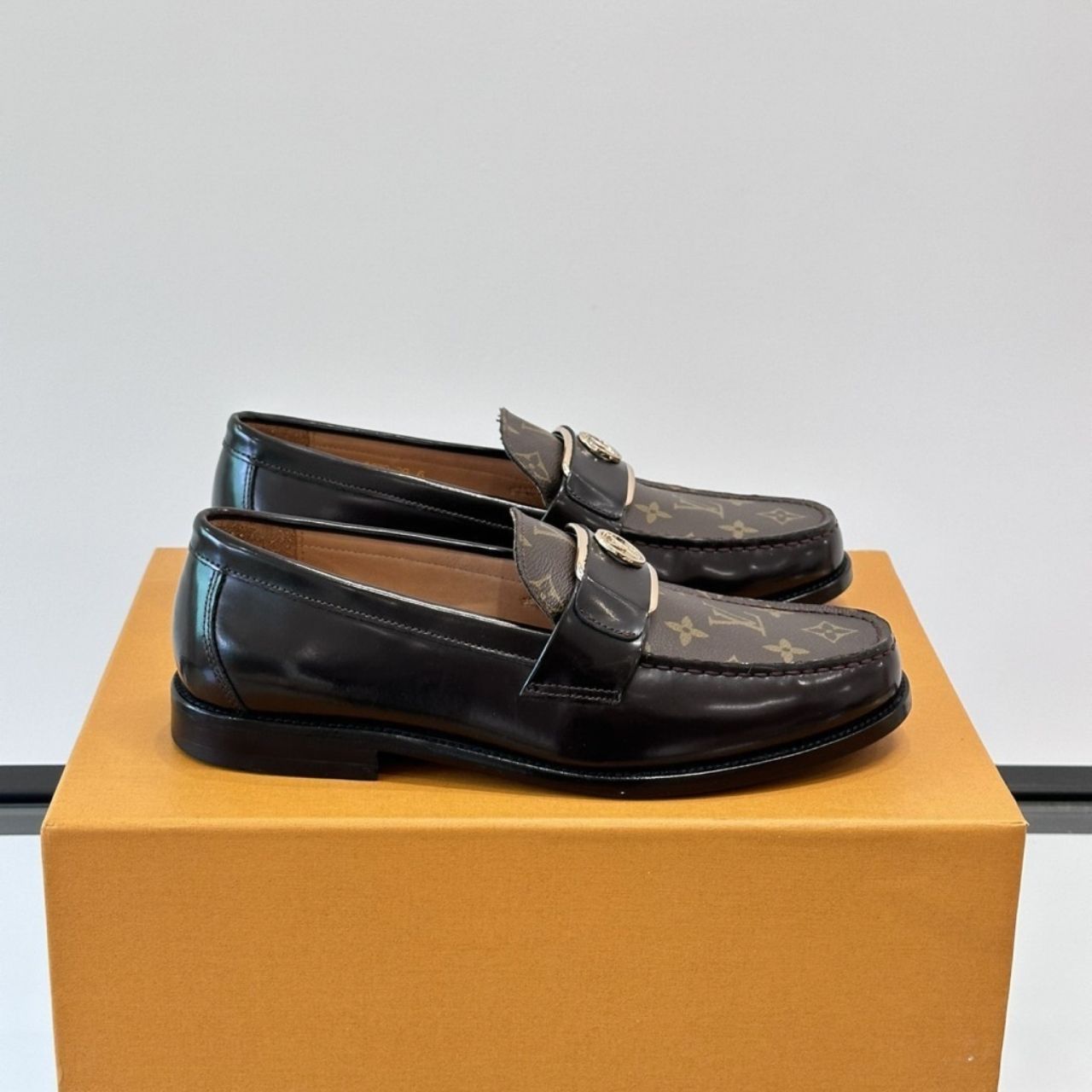 Louis Vuitton Academy Loafers Monogram Brown - Image 3