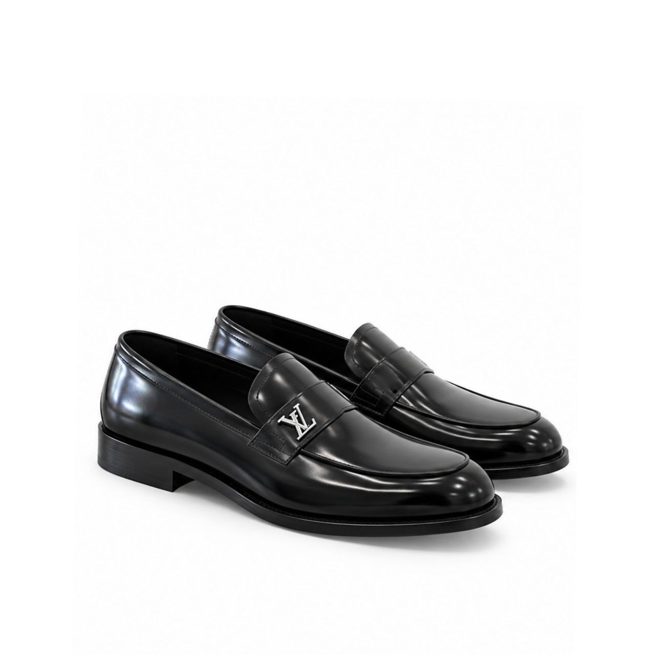Louis Vuitton LV Major Loafer LV Initials Signature Black