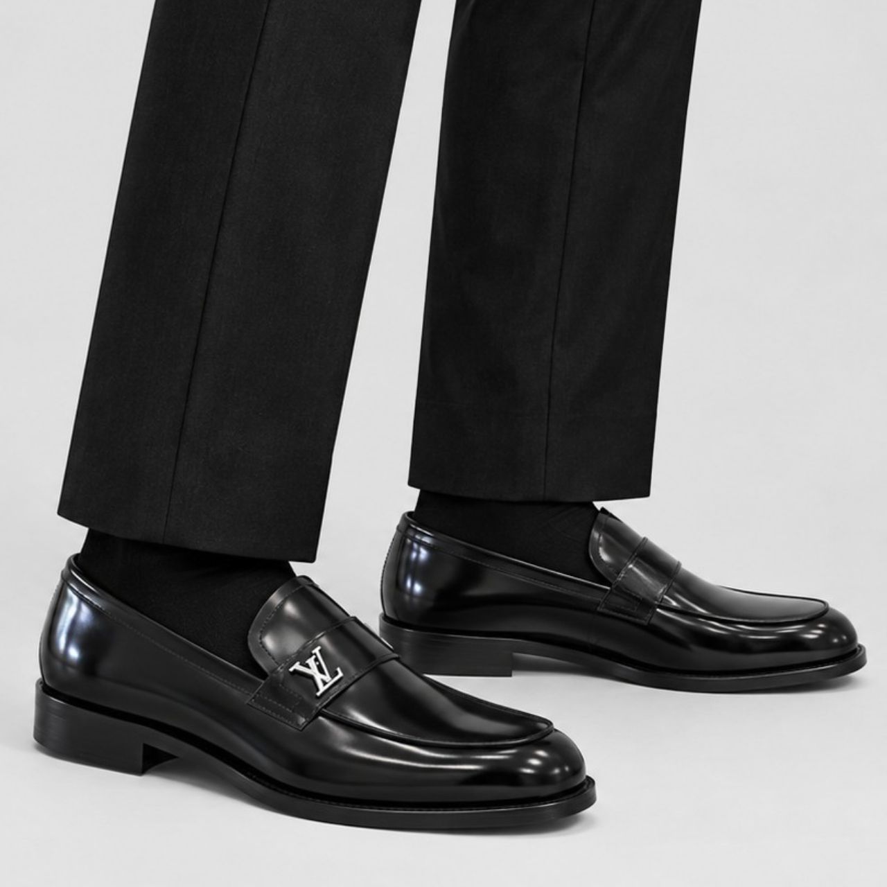Louis Vuitton LV Major Loafer LV Initials Signature Black - Image 2