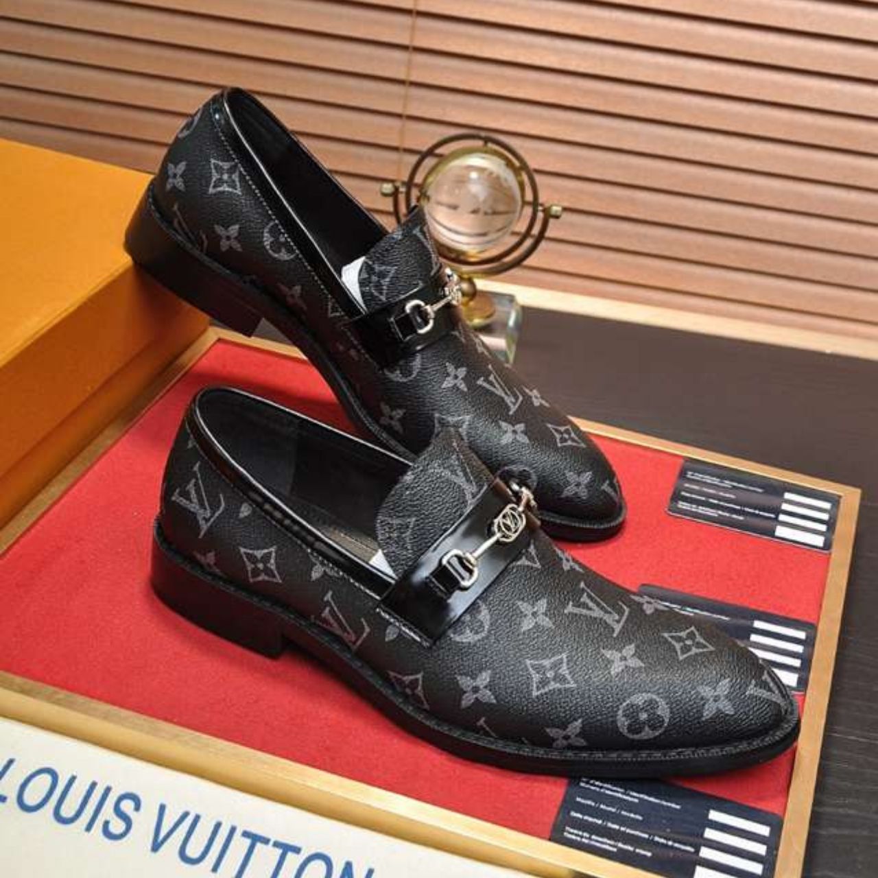 Louis Vuitton Kensington Loafer Monogram Eclipse Black - Image 3