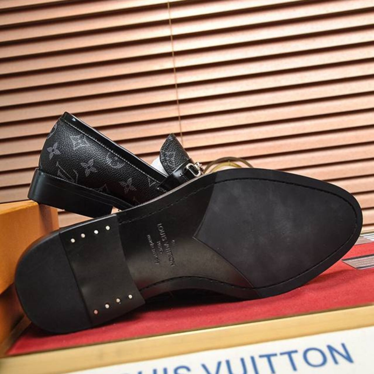 Louis Vuitton Kensington Loafer Monogram Eclipse Black - Image 9
