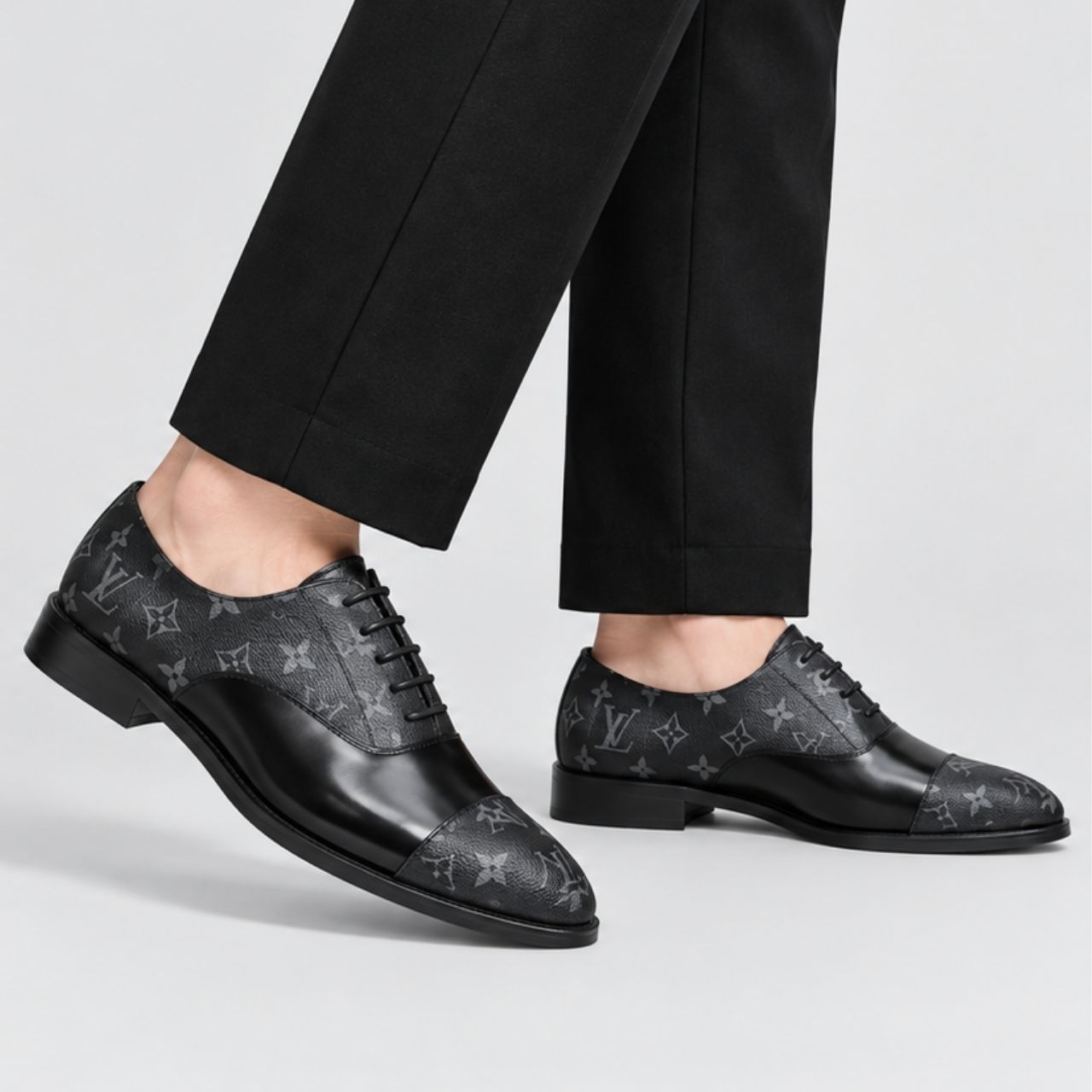 Louis Vuitton Minister Richelieu Monogram Eclipse Black - Image 2