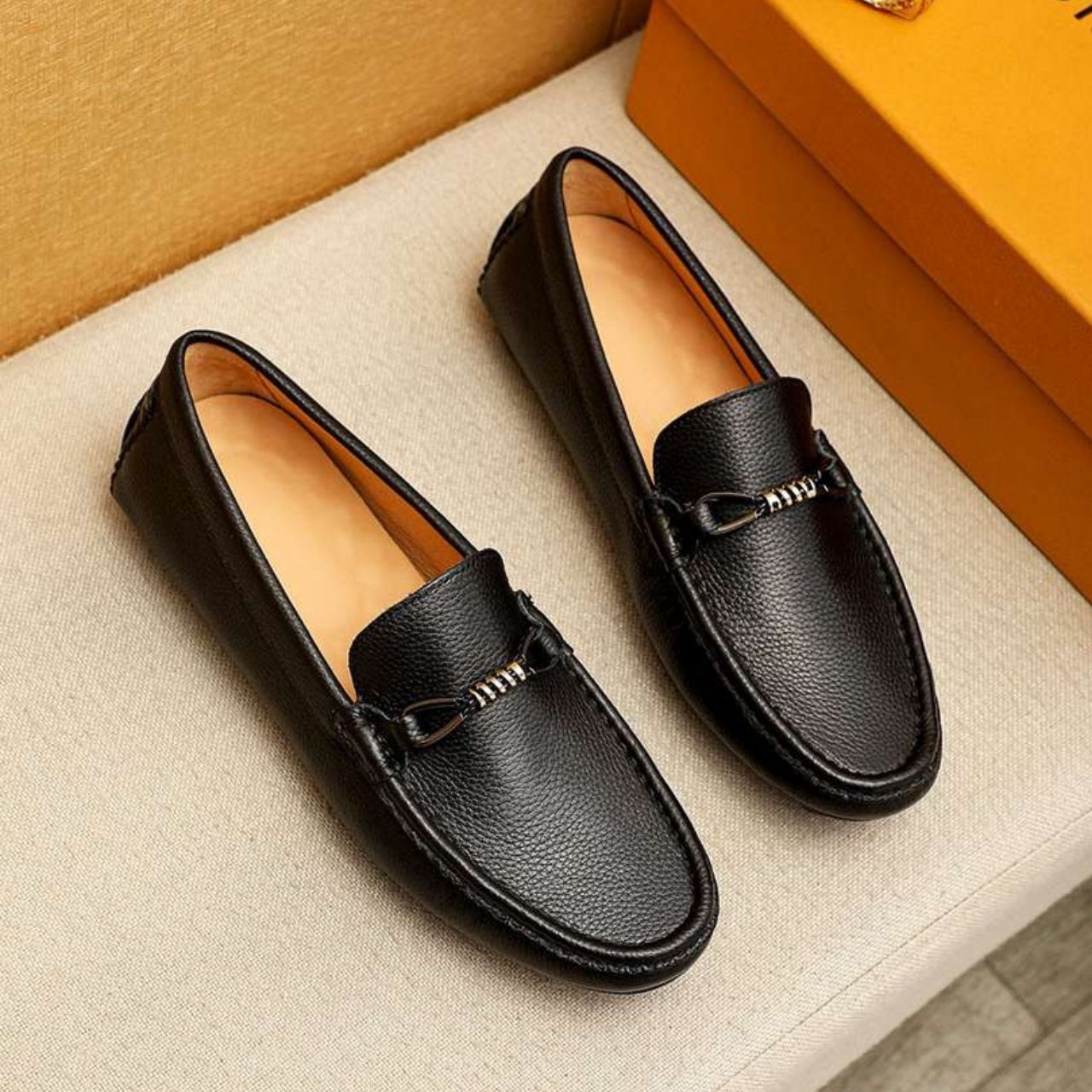 Louis Vuitton Monte Carlo Moccasin Black - Image 3