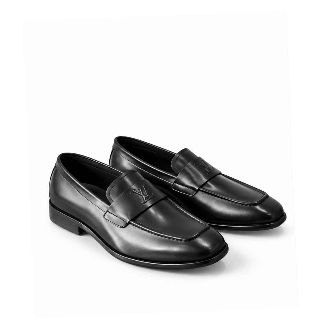 Louis Vuitton Major Loafer LV Initials Black