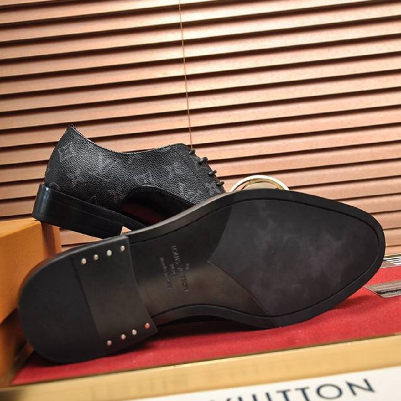 Louis Vuitton Minister Richelieu Monogram Eclipse Black - Image 9