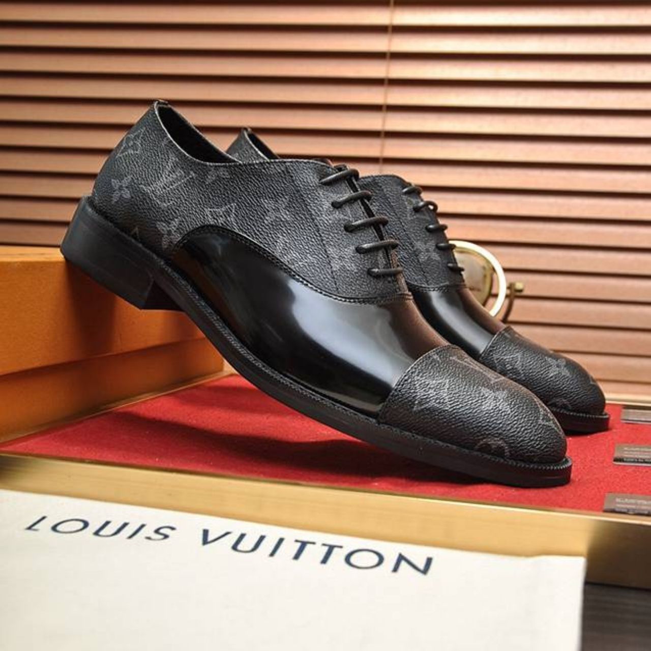 Louis Vuitton Minister Richelieu Monogram Eclipse Black - Image 3