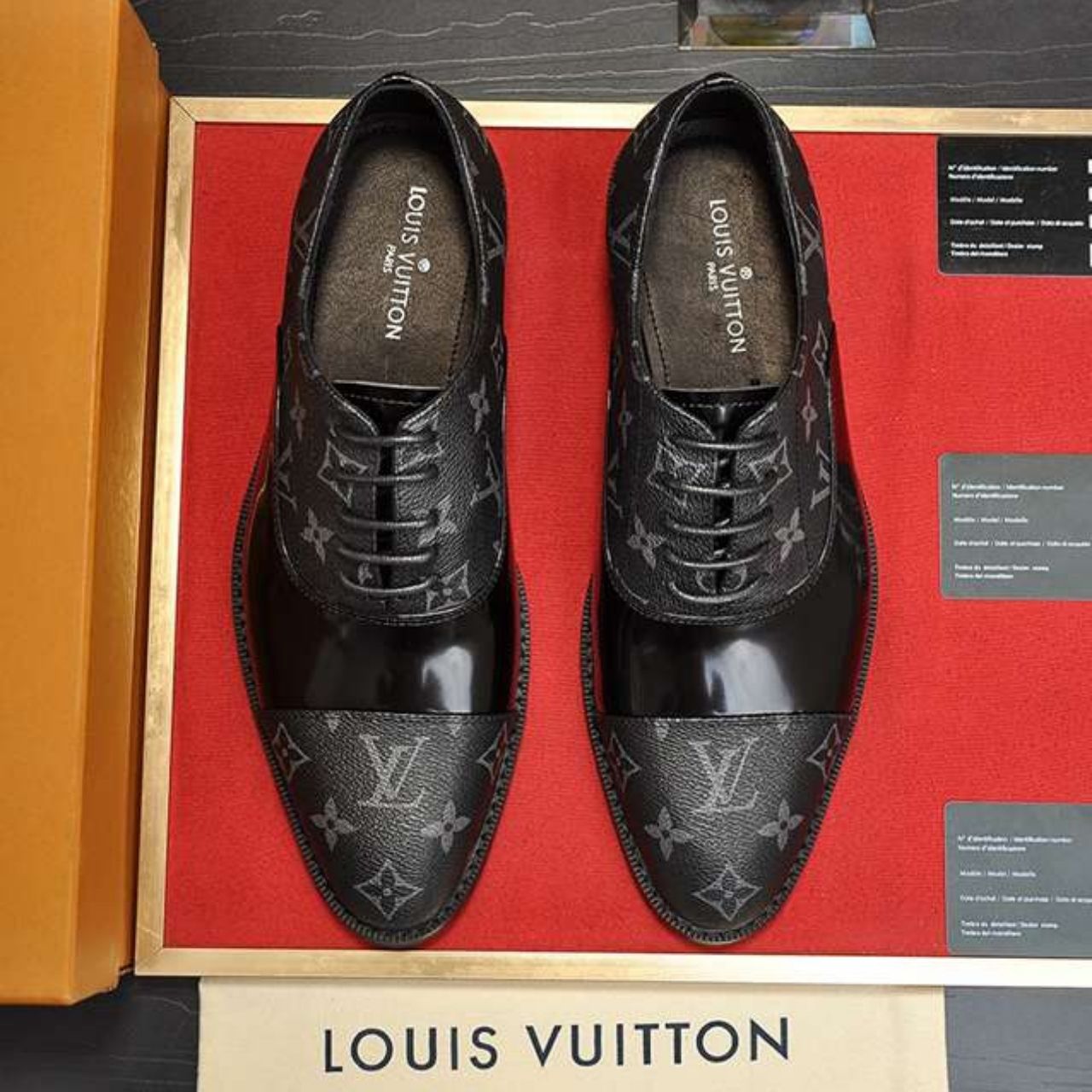 Louis Vuitton Minister Richelieu Monogram Eclipse Black - Image 4