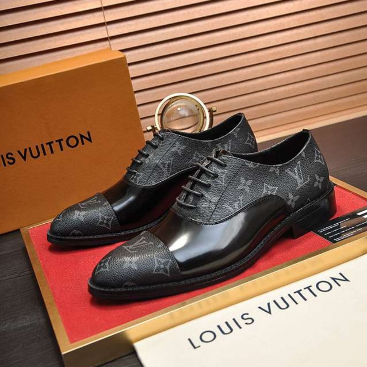 Louis Vuitton Minister Richelieu Monogram Eclipse Black - Image 6