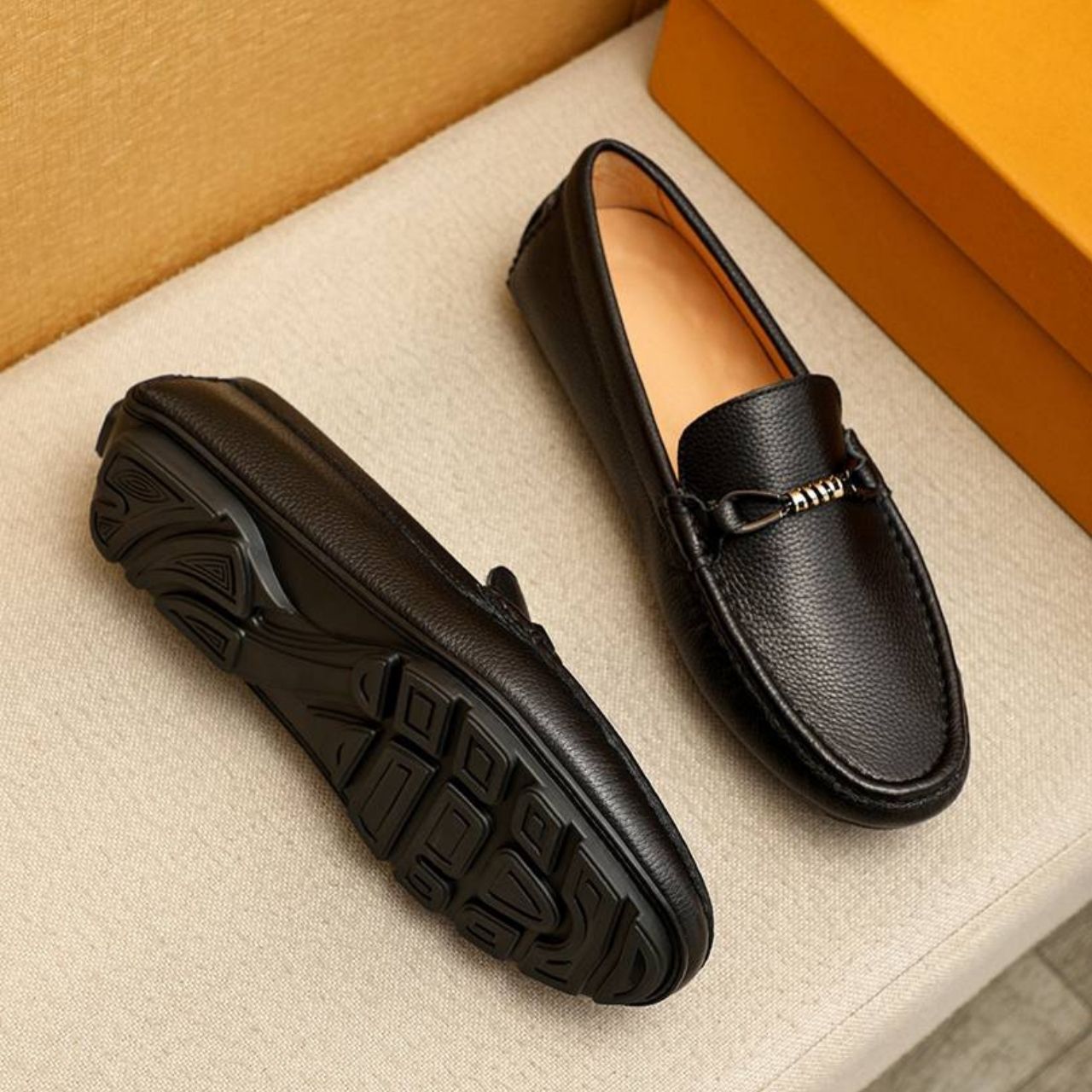 Louis Vuitton Monte Carlo Moccasin Black - Image 4