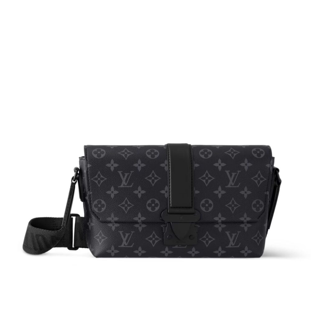 Louis Vuitton S-Cape Messenger Monogram Eclipse 25cm M46794