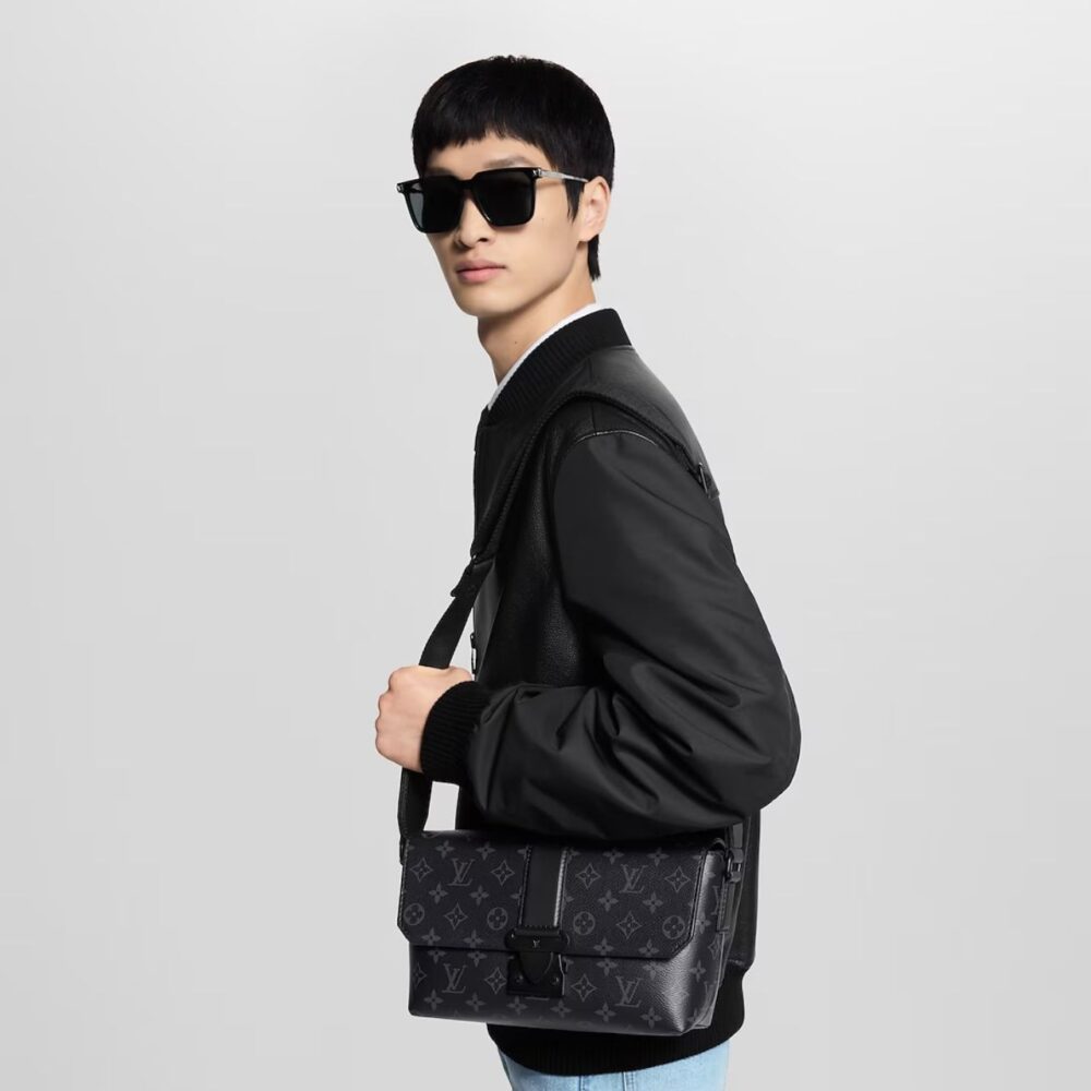 Alternative view of Louis Vuitton S-Cape Messenger Monogram Eclipse 25cm M46794