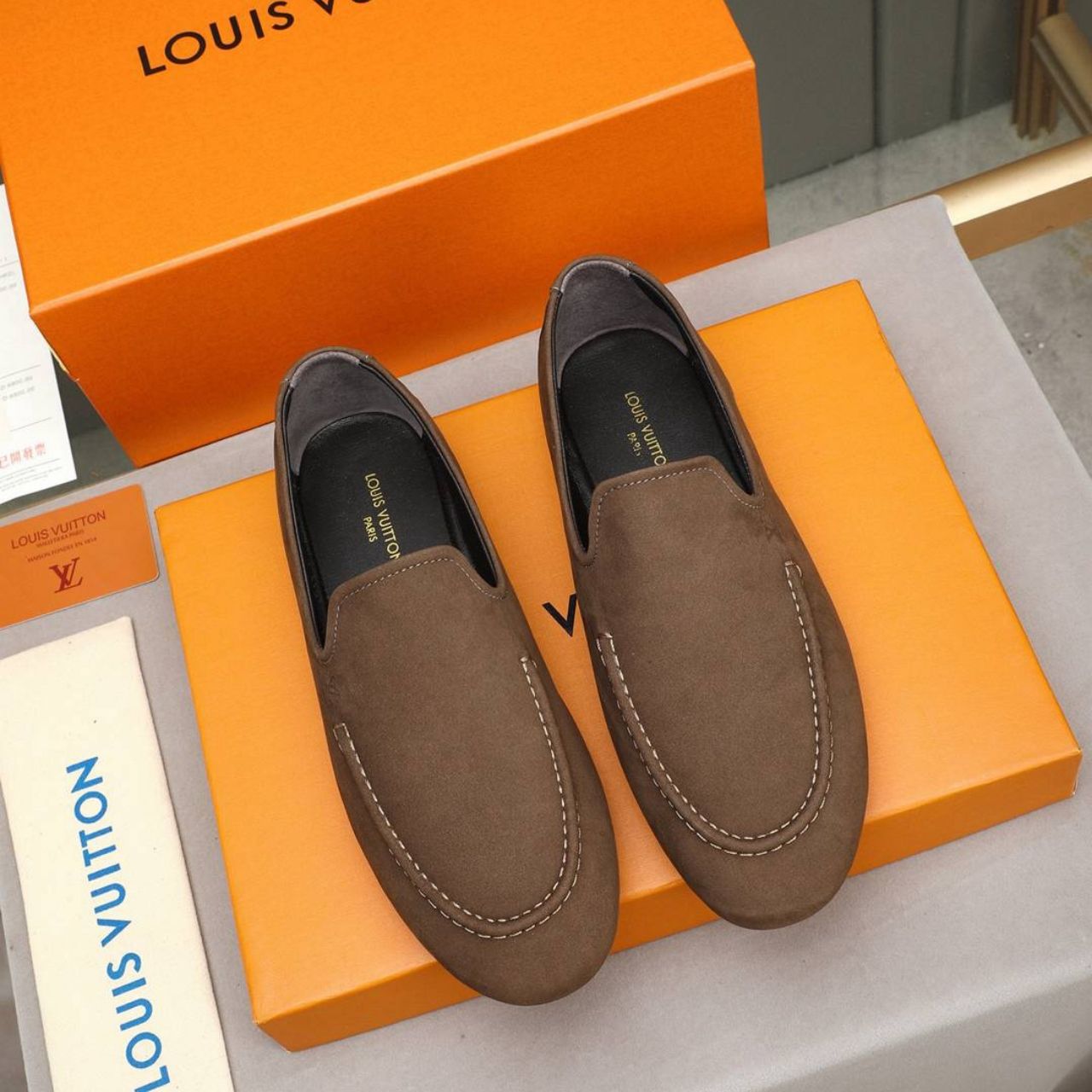 Louis Vuitton LV Horizon Slipper Brown 1AJJA7 - Image 11