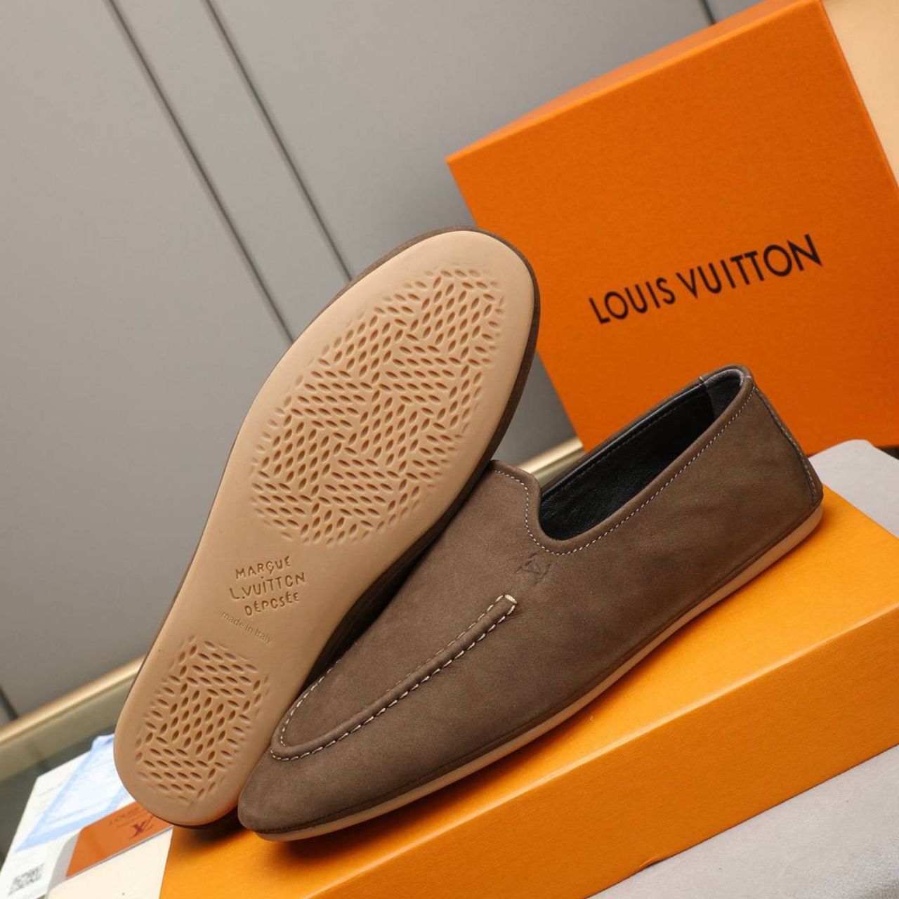 Louis Vuitton LV Horizon Slipper Brown 1AJJA7 - Image 7